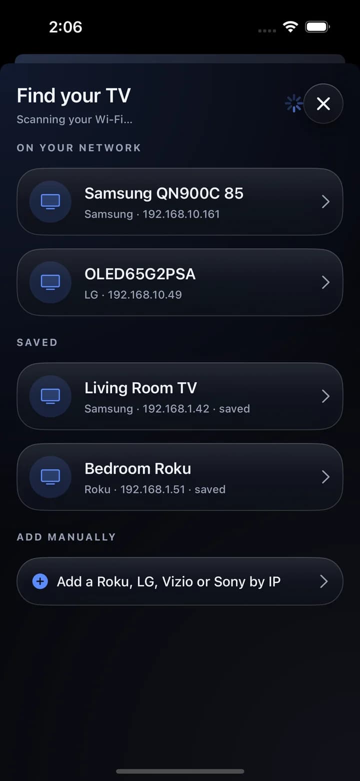 Beam — screen 3
