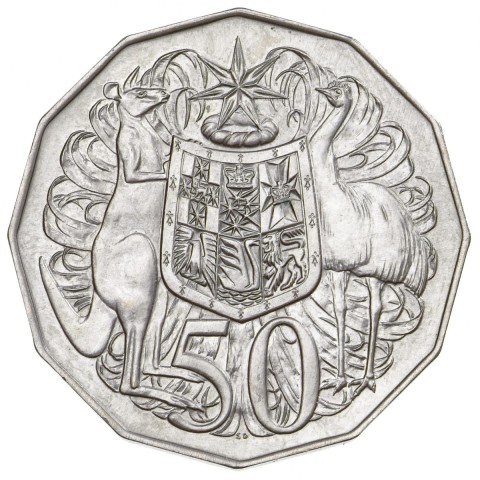 Coin image for Australian 50 Cents
